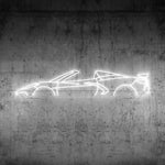 Corvette C8 HTC Neon Silhouette