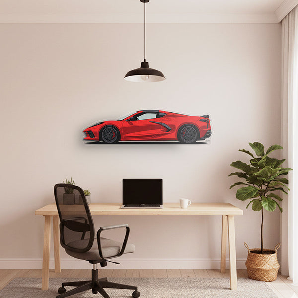 Corvette Stingray C8 Acrylic Print