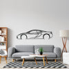 MP4 12C Detailed Silhouette Metal Wall Art