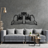 Formula 1 2022 concept Metal Wall Art
