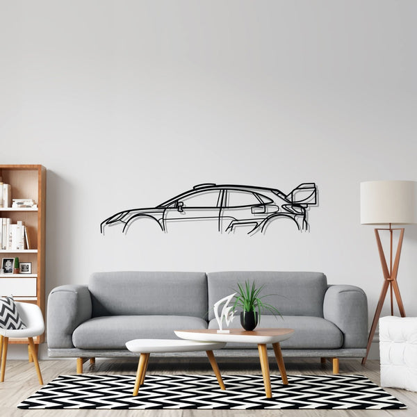 Puma Rally1 Classic Metal Silhouette Wall Art