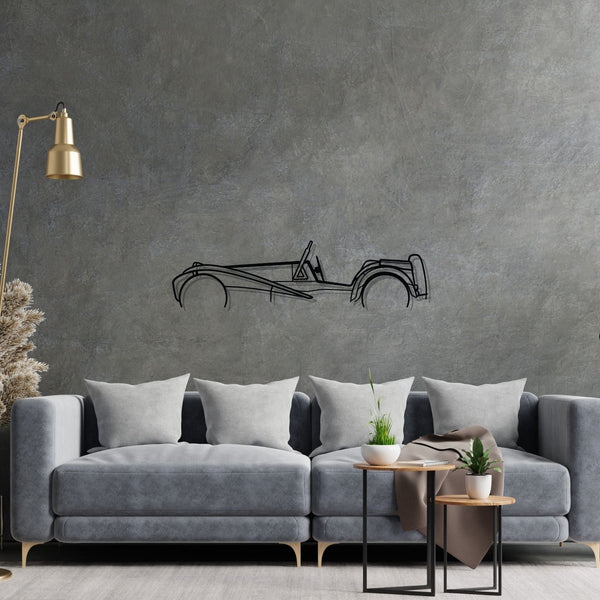 Super Seven Classic Silhouette Metal Wall Art