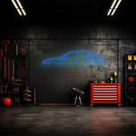 E46 Sedan 2003 Neon Silhouette