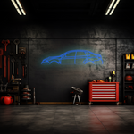 Impreza WRX 2014 Neon Silhouette