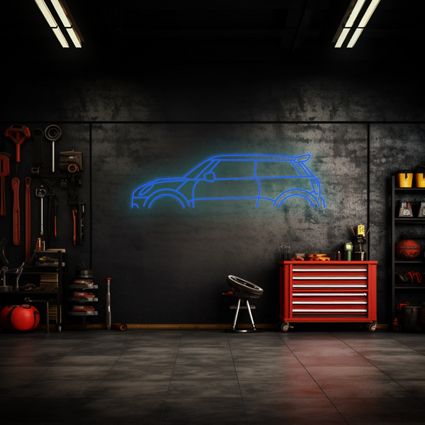Mini JCW 2021 Neon Silhouette