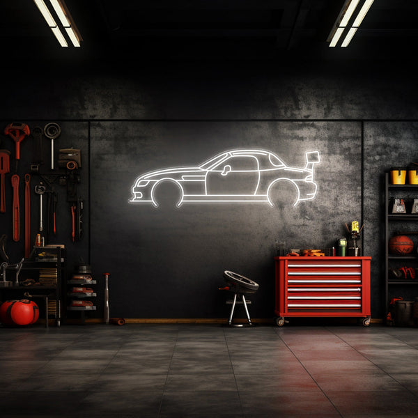 Z3 Race Detailed Neon Silhouette