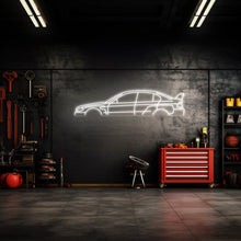 E46 Sedan Neon Silhouette