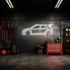 Fabia R5 Neon Silhouette