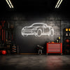 MX5 Angle Neon Silhouette