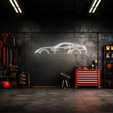 599 GTB Neon Silhouette