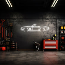 Corvette C2 Cabrio Neon Silhouette
