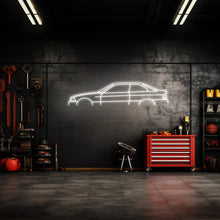 E36 Coupe Neon Silhouette