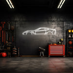 Corvette C7 GS Neon Silhouette