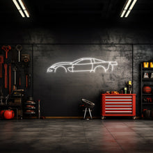 Corvette C5 Neon Silhouette