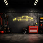 MX5 Race Neon Silhouette