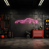 Corvette C3 1974 Neon Silhouette