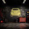 Wrangler 2020 Front Neon Silhouette