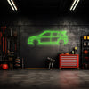 Fabia R5 Neon Silhouette