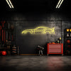 Supra MK5 Neon Silhouette