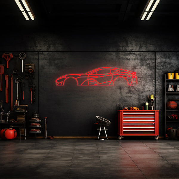 812 Superfast Neon Silhouette