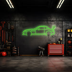 Z3 Race Detailed Neon Silhouette