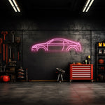 TT RS 2020 Neon Silhouette