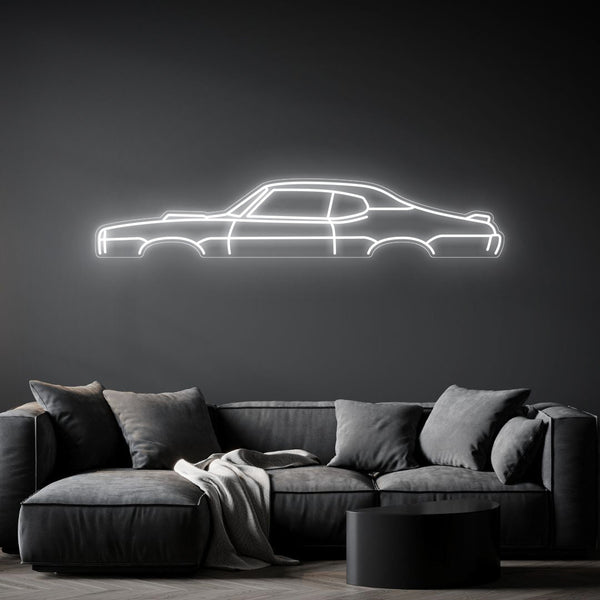 GTO 1969 Neon Silhouette