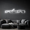 Mustang Cabrio 1967 Neon Silhouette