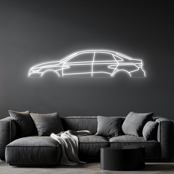 RS3 2022 Sedan Neon Silhouette