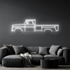 1960 Pickup Neon Silhouette