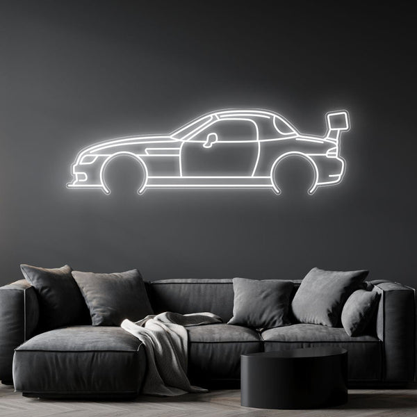Z3 Race Detailed Neon Silhouette