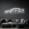 Lancer Evo X Neon Silhouette