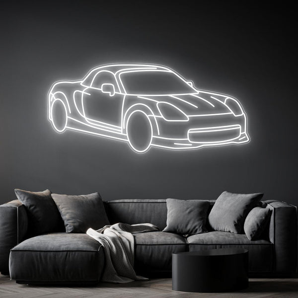 MR2 2002 Angle Neon Silhouette
