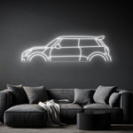 Mini JCW 2021 Neon Silhouette