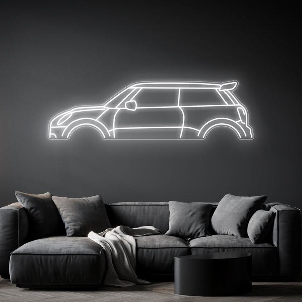 Mini JCW 2021 Neon Silhouette