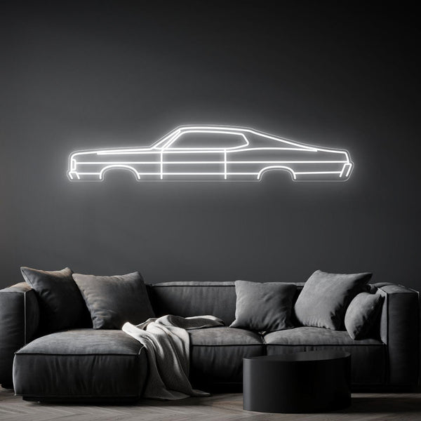 Monterey 1968 Neon Silhouette