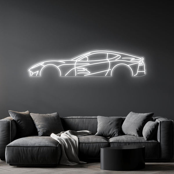 812 Superfast Neon Silhouette