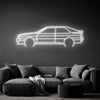 Quattro 1990 Neon Silhouette