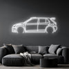 Fabia R5 Neon Silhouette
