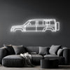 Defender 110 2024 Neon Silhouette