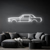 Mustang 1967 Coupe Neon Silhouette