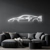 Corvette C8 Z06 Neon Silhouette