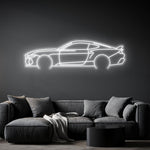 Mustang 2024 Neon Silhouette