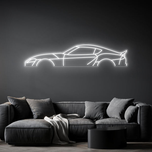 Supra MK5 2021 Neon Silhouette