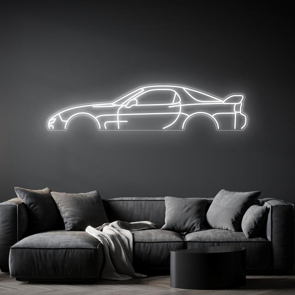 RX7 1996 Neon Silhouette