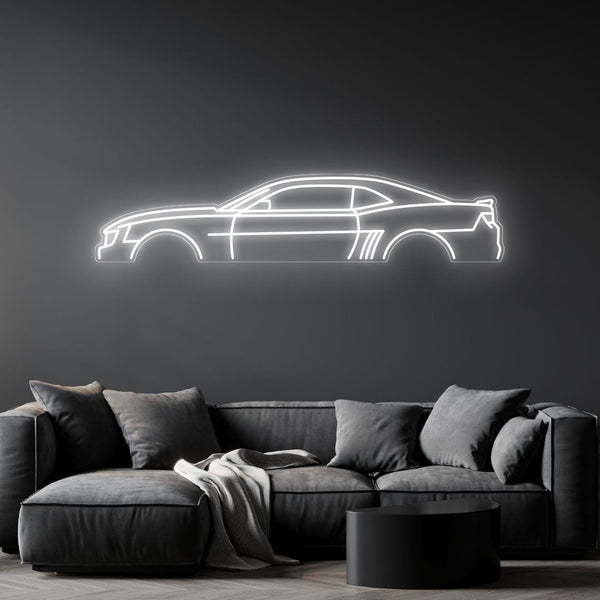 Camaro ZL1 2013 Neon Silhouette