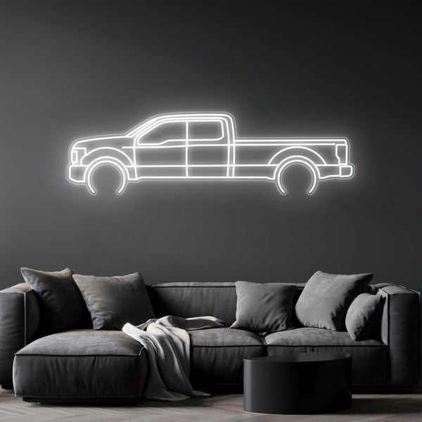 F350 2020 Neon Silhouette