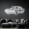 Chevelle 1967 Angle Neon Silhouette