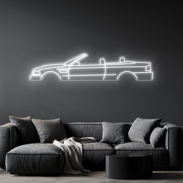E46 M3 Cabrio Neon Silhouette