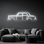 190D 1959 Neon Silhouette